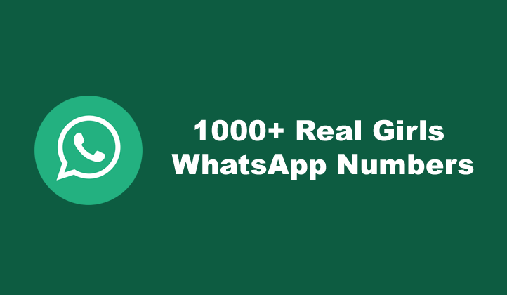 Whatsapp numbers girl single Girls Whatsapp