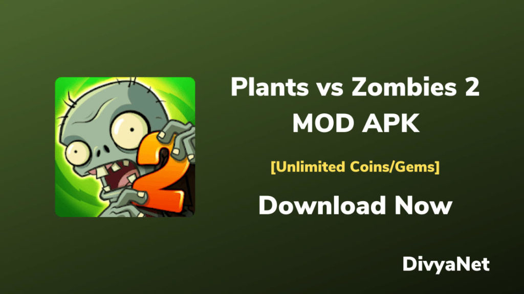 Plants Vs Zombies 2 Mod Apk V8 2 2 Unlimited Coins Gems