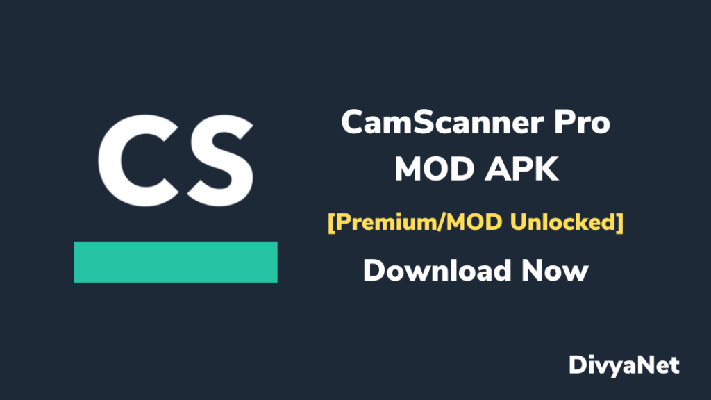 APK CamScanner Pro MOD