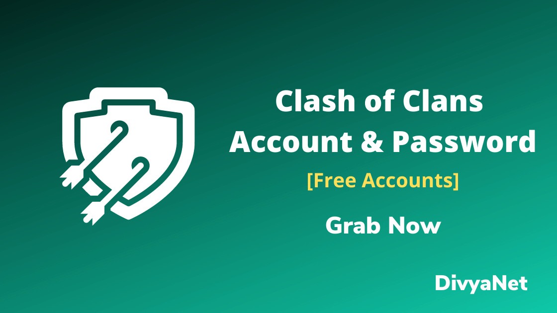 Free COC Account & Password March 2022	