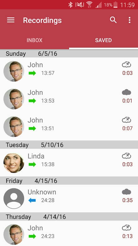 Features Of Automatic Call Recorder Pro MOD APK