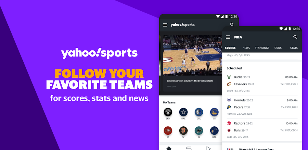 Yahoo Sports MOD APK v9.23.3 (Optimized/No ADS)
