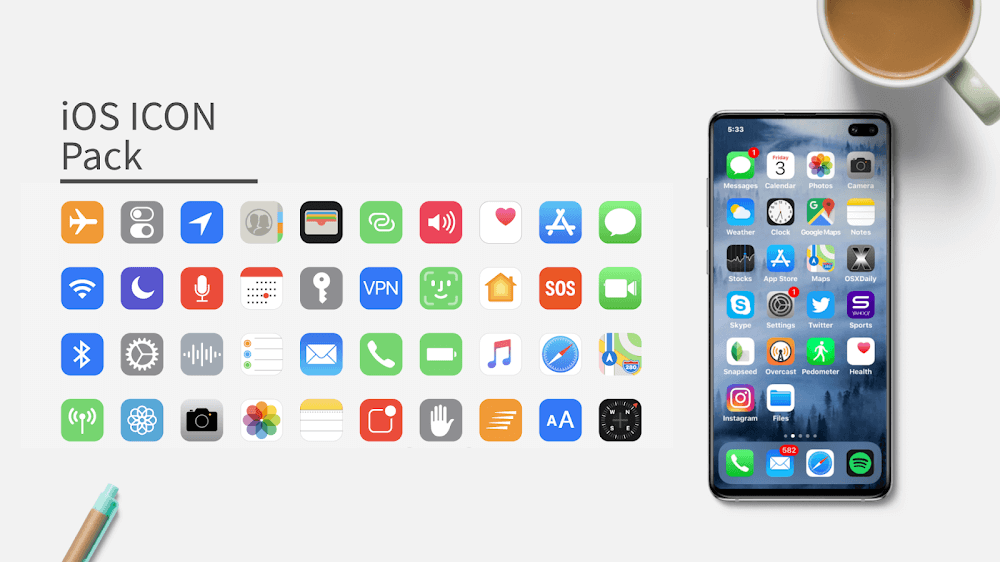 iOS Icon Pack	