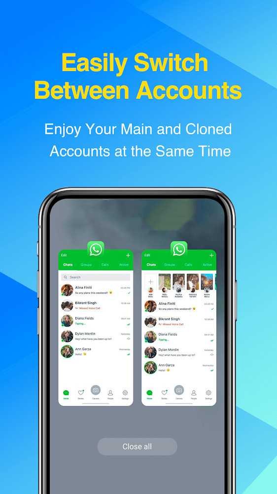 2Accounts – Dual Apps Space
